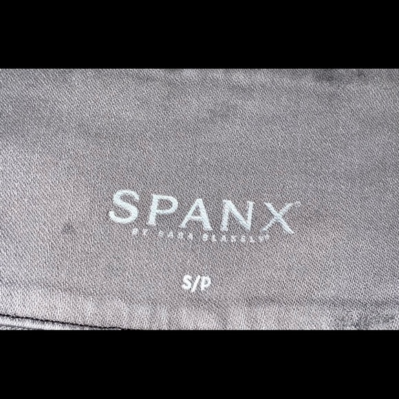 Spanx Silver/Grey Pewter Wax Skinny Jeans - Picture 5 of 6